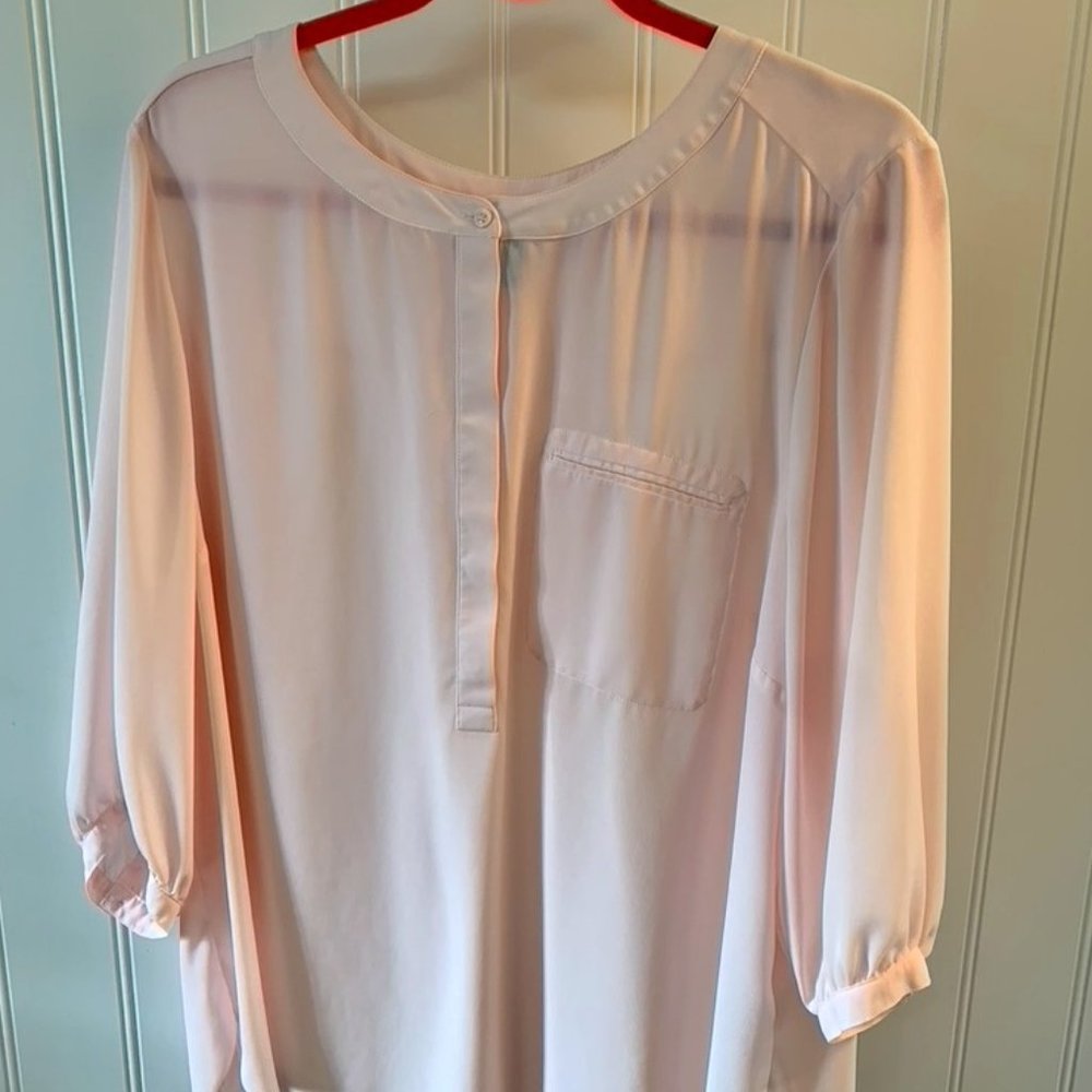 NYDJ Pink Blouse